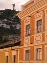 Evening falls on our first day in South America.